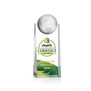 Sherbourne Full Color Globe Crystal Award