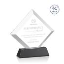 Belaire Black on Newhaven Base Diamond Crystal Award