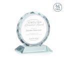 Centura Clear Circle Crystal Award