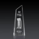 Akron Tower 3D Peaks Crystal Award