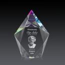 Devron 3D Prismatic Polygon Crystal Award