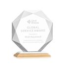 Kitchener Bamboo/White Polygon Wood Award