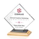 Wellington Full Color Bamboo/Black Diamond Wood Award