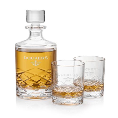 Corporate Gifts - Barware - Gift Sets - Durham Decanter Set