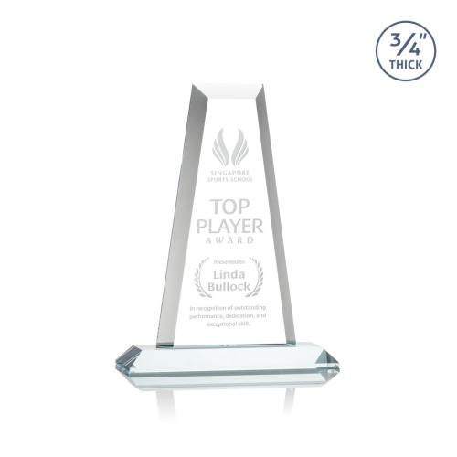 Awards and Trophies - Crystal Awards - Imperial Tower Clear Towers Crystal Award