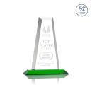 Imperial Tower Green Towers Crystal Award