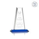 Imperial Tower Blue Towers Crystal Award