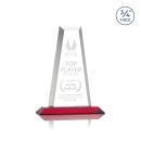 Imperial Tower Red Towers Crystal Award