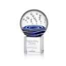 Tranquility Clear on Granby Base Globe Glass Award