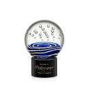 Tranquility Black on Marvel Base Globe Glass Award