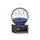 Tranquility Globe on Square Marble Base Glass Award