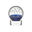 Tranquility Clear on Stanrich Base Globe Glass Award