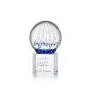 Starburst Clear on Granby Base Globe Glass Award