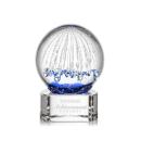Starburst Clear on Paragon Base Globe Glass Award