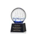 Starburst Black on Robson Base Globe Glass Award