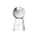 Globe Globe on Celestina Base Crystal Award