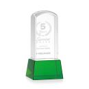 Silkwood Green on Base Towers Crystal Award