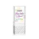 Hilldale Full Color Rectangle Crystal Award