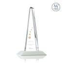 Majestic Tower White Towers Crystal Award