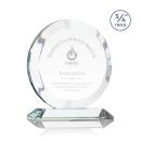 Gibralter Clear Circle Crystal Award