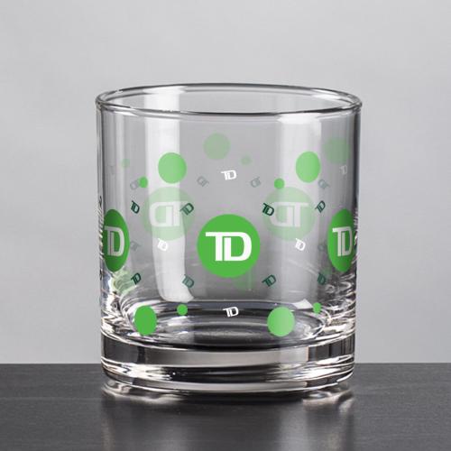 Corporate Gifts - Barware - On the Rocks Glasses - Aristocrat OTR/DOF - Full Color