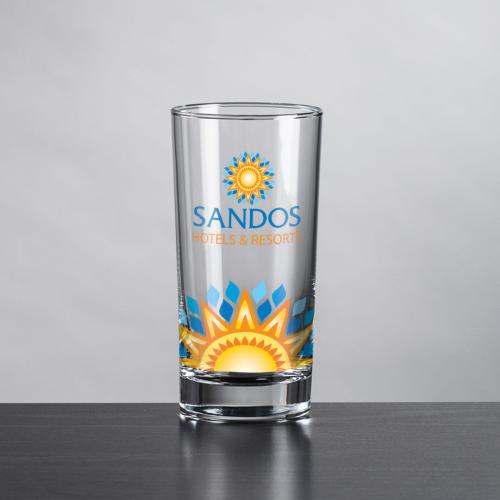 Corporate Gifts - Barware - Hiball Glasses - Aristocrat Hiball/Cooler - Full Color