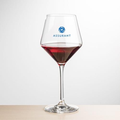 Corporate Gifts - Barware - Wine Glasses - Tucson Burgundy Wine - Imprinted