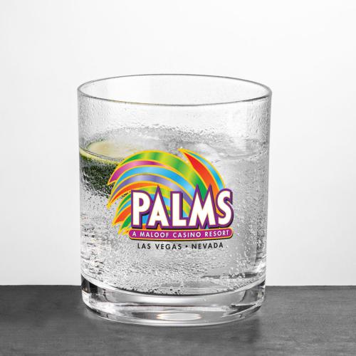 Corporate Gifts - Barware - On the Rocks Glasses - Waldorf OTR/DOF - Full Color