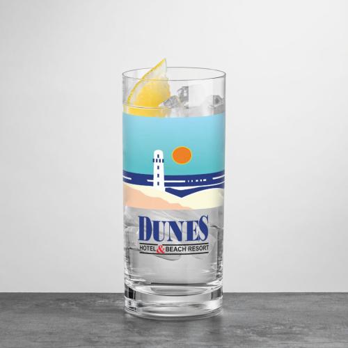 Corporate Gifts - Barware - Hiball Glasses - Waldorf Hiball/Cooler - Full Color