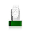 Ashford Towers on Green Base Crystal Award