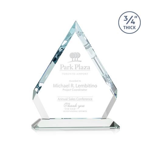 Awards and Trophies - Crystal Awards - Apex Starfire Diamond Crystal Award