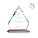 Apex Rosewood Diamond Crystal Award