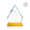 Apex Amber on Newhaven Base Diamond Crystal Award