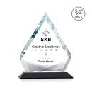 Apex Full Color Black Diamond Crystal Award