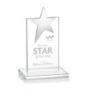 Bryanston Chrome Star Clear Towers Crystal Award