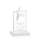 Bryanston Chrome Star White Towers Crystal Award