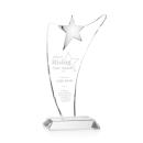 Atkinson Chrome Star Peaks Crystal Award