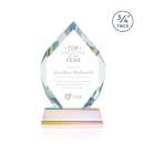 Royal Diamond Prismatic on Newhaven Polygon Crystal Award