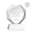 Bradford White on Newhaven Base Polygon Crystal Award