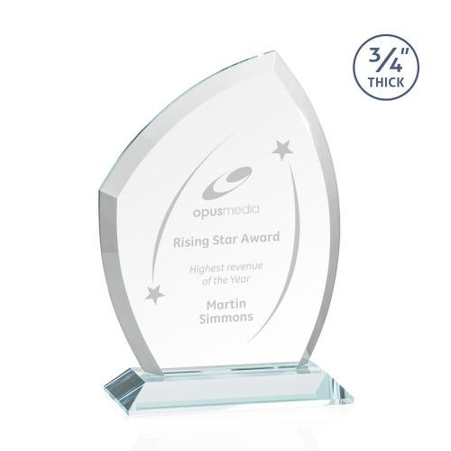Awards and Trophies - Crystal Awards - Daltry Clear Peaks Crystal Award