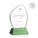 Daltry Green on Newhaven Base Unique Crystal Award