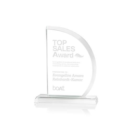 Awards and Trophies - Crystal Awards - Truscott Unique Crystal Award