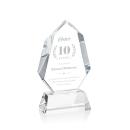 Norwood Clear on Newhaven Base Polygon Crystal Award