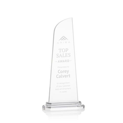 Awards and Trophies - Acrylic Awards - Culver Clear Peaks Acrylic Award