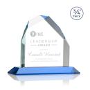 Austere Peak Sky Blue Peaks Crystal Award