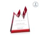 Alpine Red Peaks Crystal Award