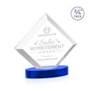 Belaire Blue on Alberton Base Diamond Crystal Award