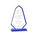 Pearson Blue Unique Crystal Award