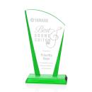 Merivale Green Unique Crystal Award