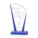Merivale Blue Unique Crystal Award